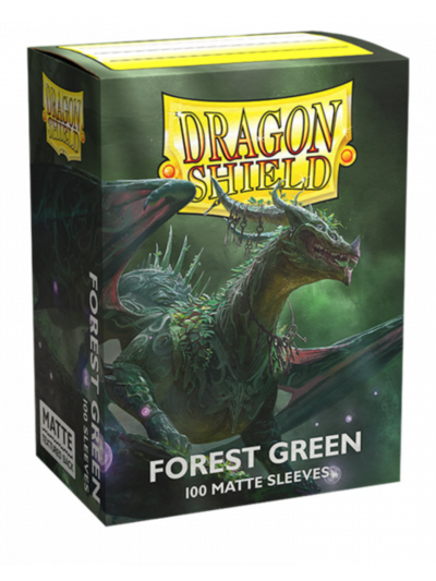 Dragon Shield Standard Sleeves Matte - Green 100ct