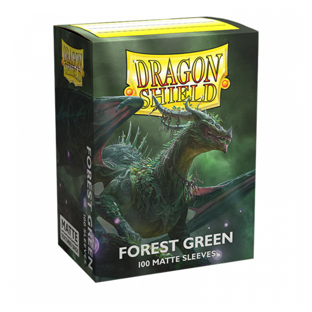 Dragon Shield Standard Sleeves Matte - Green 100ct
