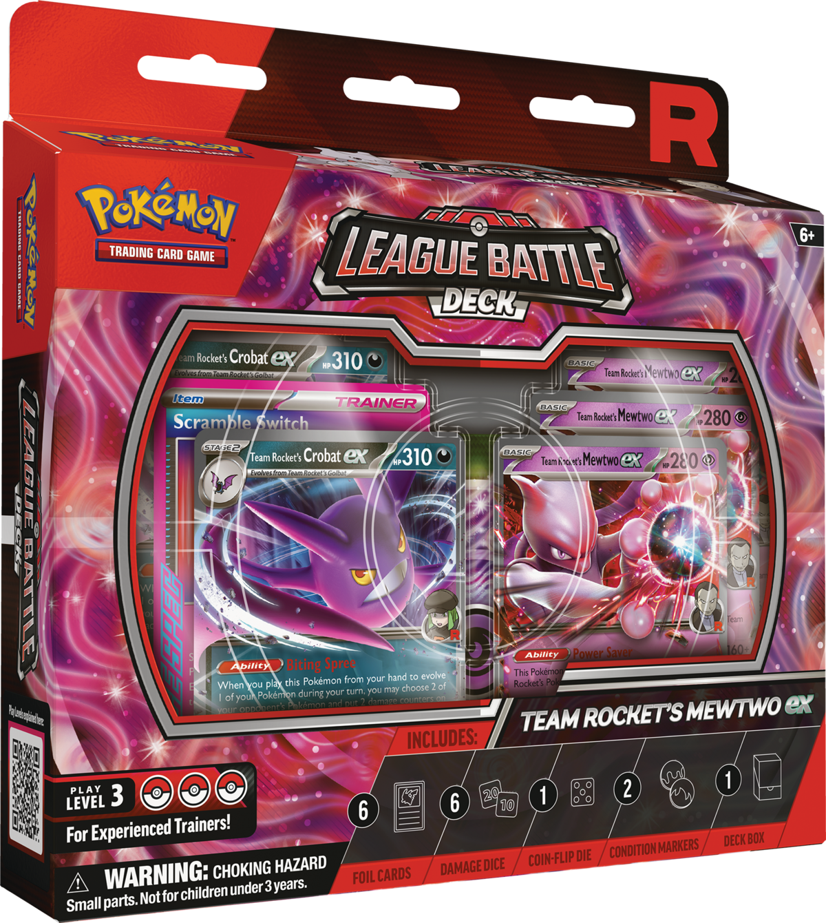 PKM - Pokémon TCG: Team Rocket’s Mewtwo ex League Battle Deck - ESP