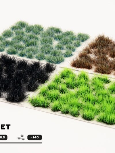 GG - Gamers Grass Tufts: Tuft Sets - Toxic Waste Set - Wild