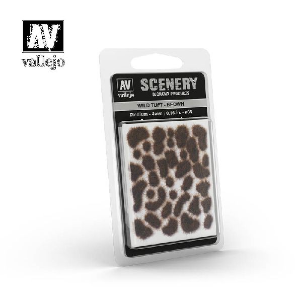 GG - Scenery: Wild Tuft - Brown, Medium (4 mm. / 0,16 in.)