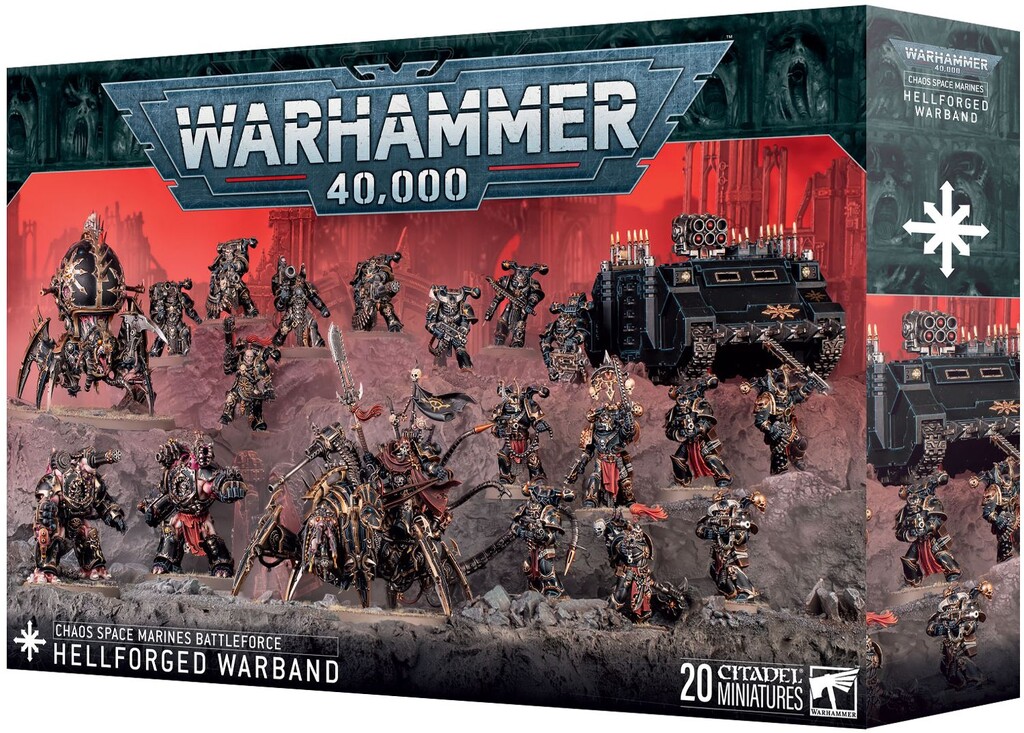 WS - Warhammer 40,000 - CHAOS SPACE MARINES: HELLFORGED WARBAND