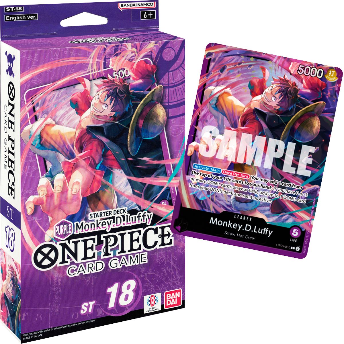 TCG - One Piece TCG: Starter Deck Purple Monkey D.Luffy (ST18)