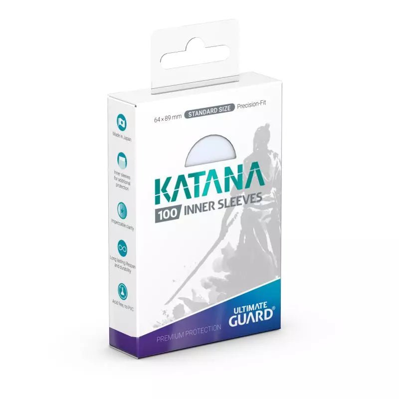 UG - Katana - Standard Sleeve - Transp 100ct
