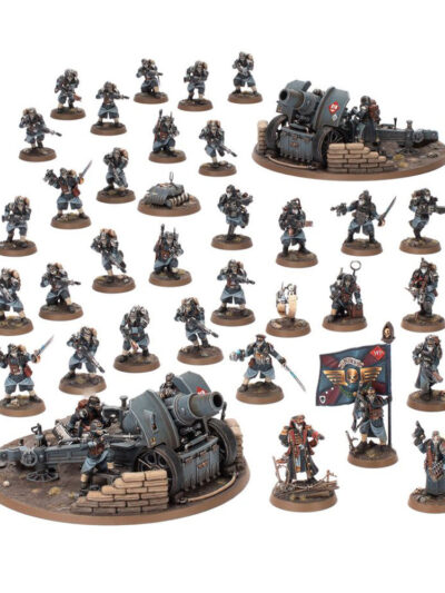 WS - Warhammer 40,000 - ASTRA MILITARUM: KRIEG SIEGE PLATOON