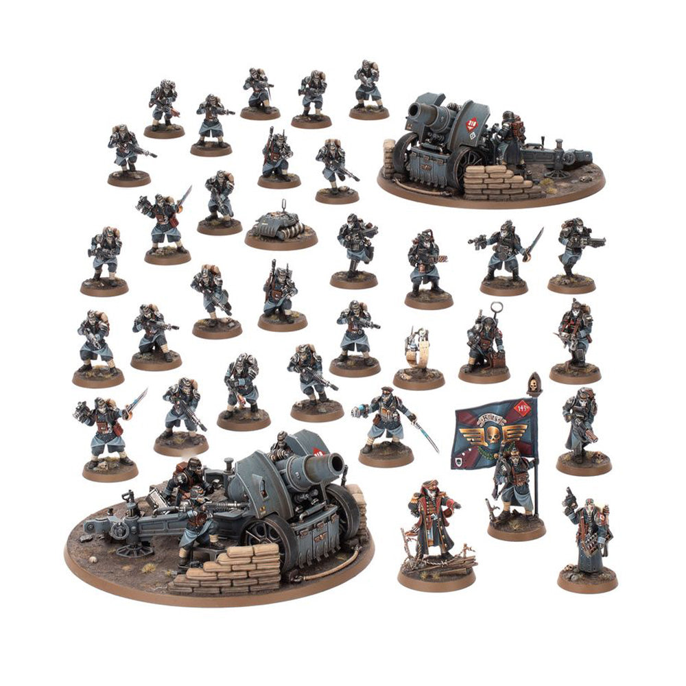 WS - Warhammer 40,000 - ASTRA MILITARUM: KRIEG SIEGE PLATOON
