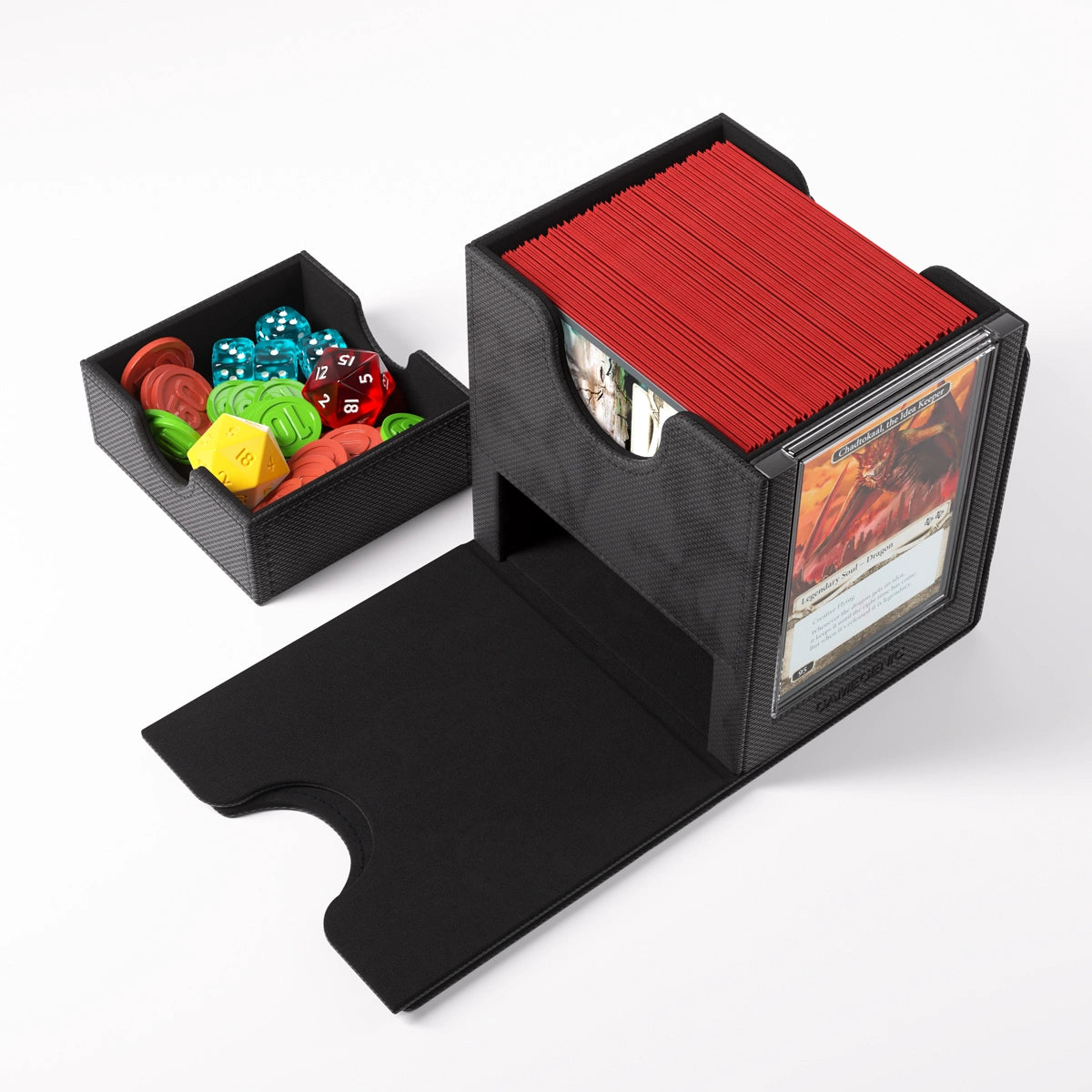 Gamegenic - Deck Box: Sidekick Pro 100+ XL Convertible Black