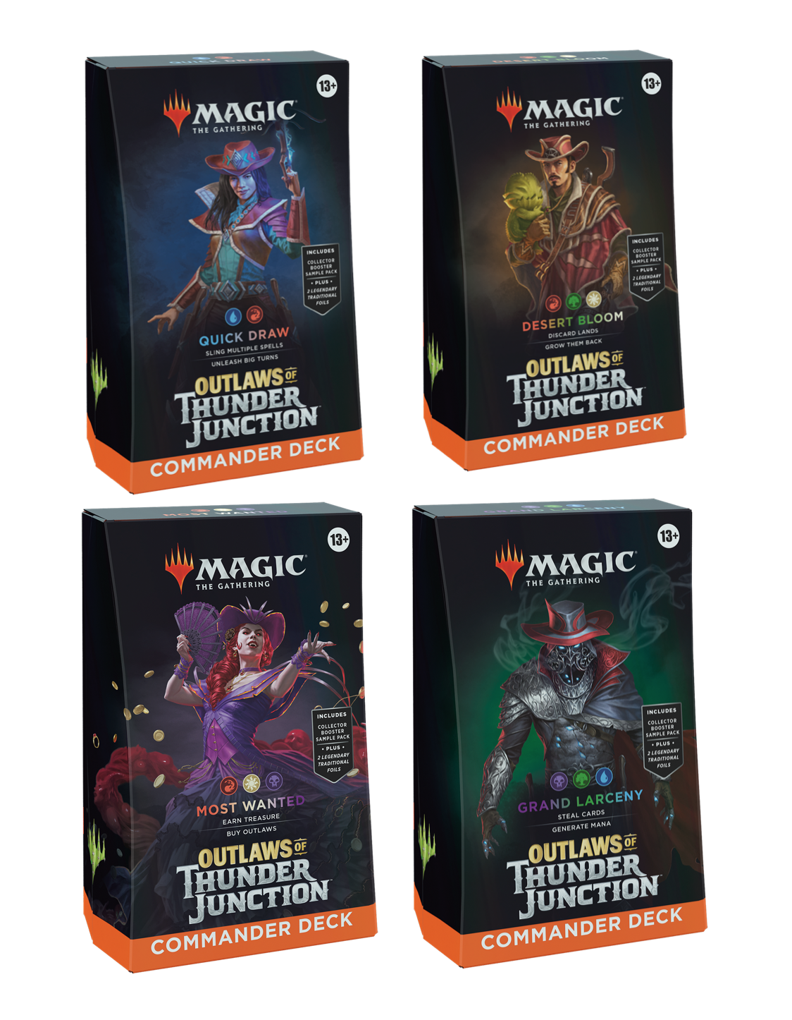 MTG - MTG: Outlaws of Thunder Junction Commander Deck - ENG