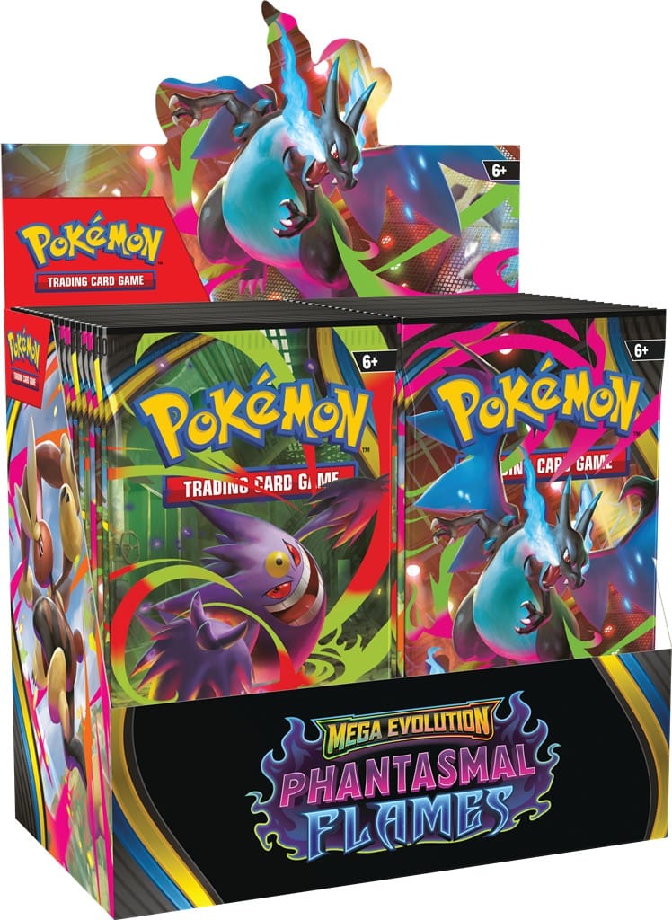 PKM - Pokemon TCG: Mega Evolution 02 Phantasmal Flames- Booster BOX (36 Packs) - ENG