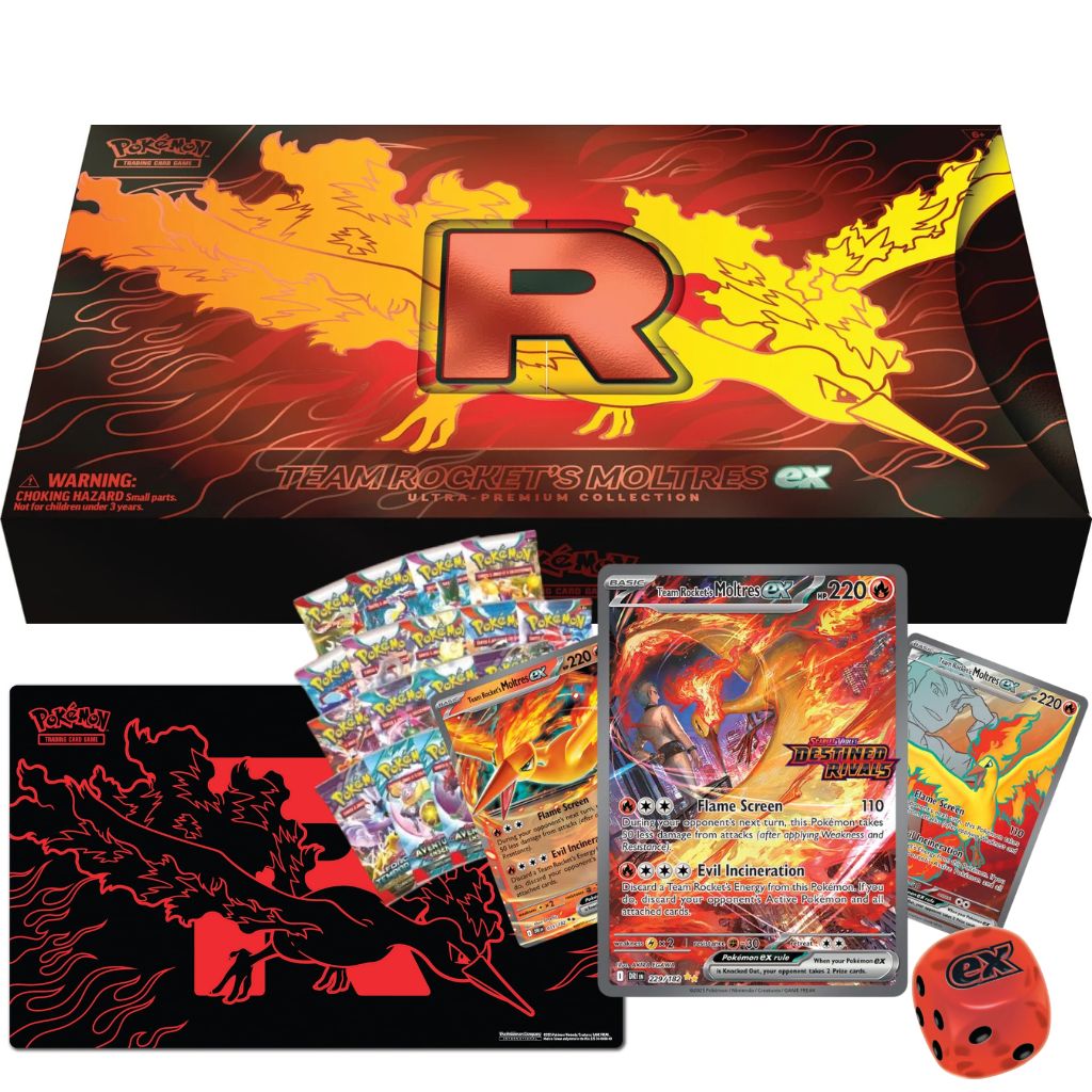 PKM - Pokemon TCG: Team Rocket's Moltres ex Ultra Premium Collection - ENG