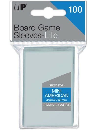 AT - Board Game Sleeves Clear: MINI 41 x 63 (100)