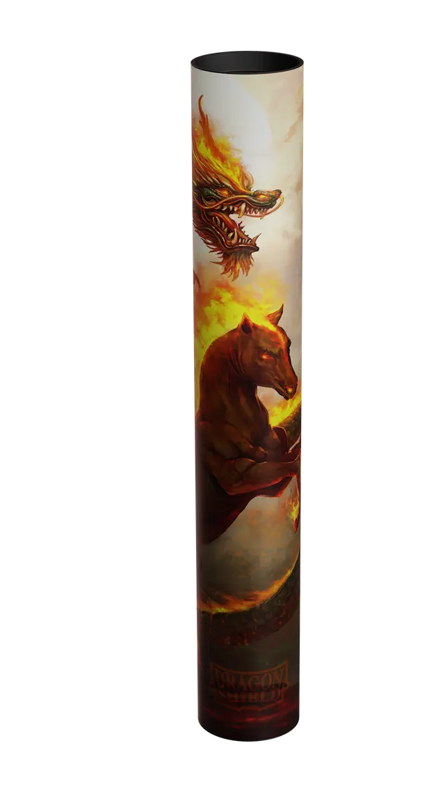 Dragon Shield: Playmat w/ Tube- 'Fire Horse 2026' Art, Limited Edition