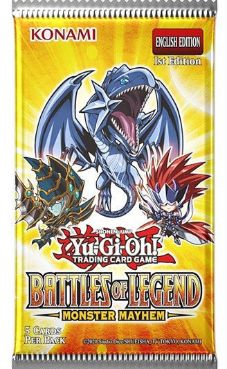 YGO - Yu-Gi-OH - TCG "Battles of Legend: Monster Mayhem" Booster PACK - ENG