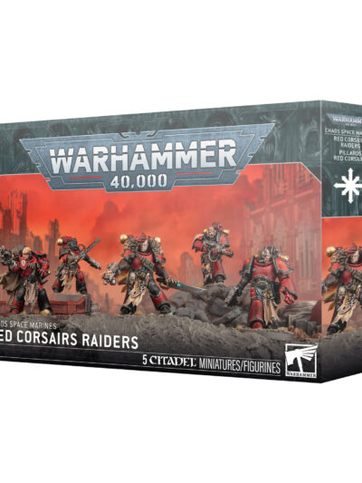 WS - Warhammer 40K - CHAOS SPACE MARINES: RED CORSAIRS RAIDERS