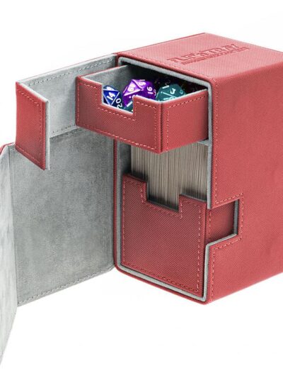 UG - Deck Case: Flip´n´Tray 100+ Standard Size Monocolor - Red