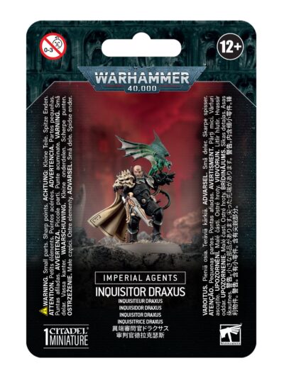 WS - Warhammer 40K - Imperial Agents : INQUISITOR DRAXUS