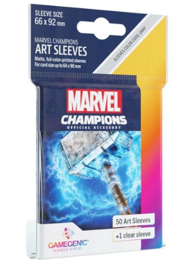 Gamegenic - Marvel Champions Art Sleeves - Sleeves: Thor