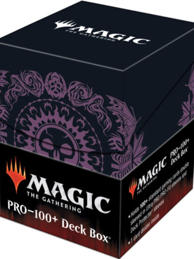 UP - Deck box mana Symbol with tray - Swamp