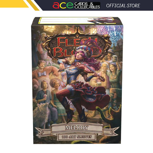 Dragon Shield Sleeves: Standard- Matte 'Flesh & Blood Melody, SinG Along' Art, Limited Edition (100 ct.)