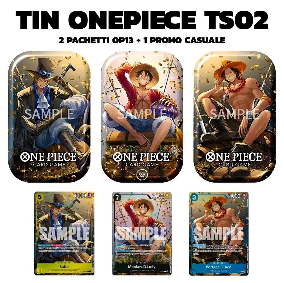 TCG - One Piece TCG: Tin pack set Vol.2 (TS-02)