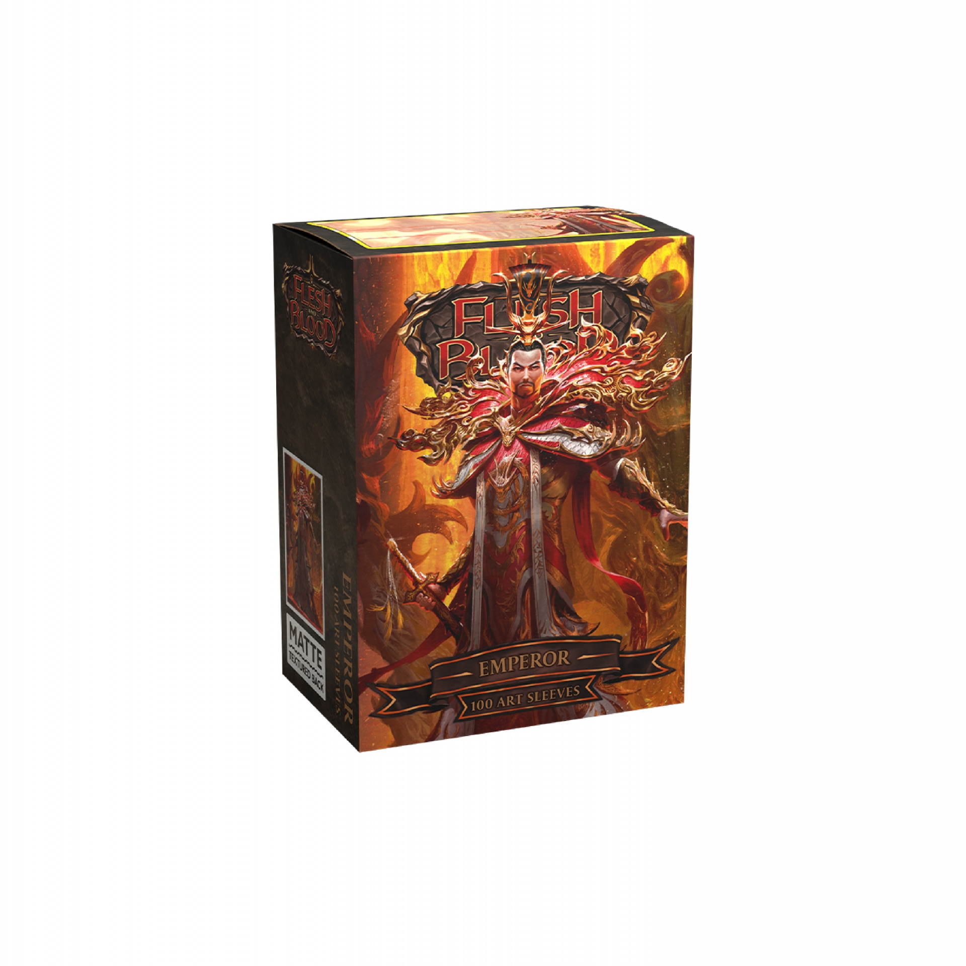 Dragon Shield Sleeves: Standard Matte - Flesh & Blood: Emperor - Art (100 ct.)