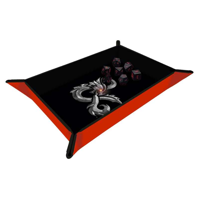 Dice Tray: Dice Tray: D&D Foldable Leatherette- Honor Among Thieves