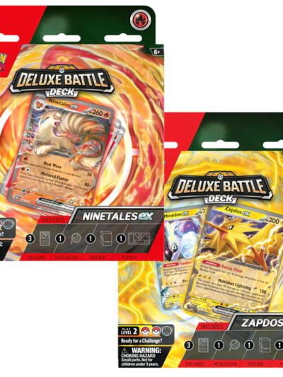 PKM - Pokémon TCG: Ninetales ex/Zapdos ex Deluxe Battle Deck - SPA