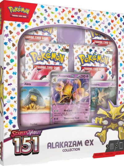 PKM - Pokemon TCG: Scarlet & Violet 151 - Alakazam ex Collection Box - ENG