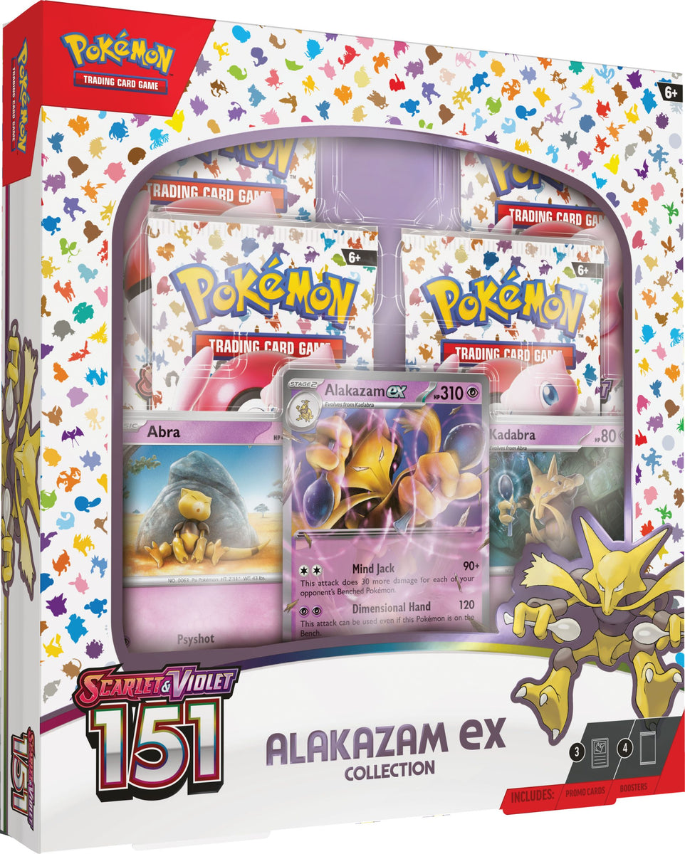 PKM - Pokemon TCG: Scarlet & Violet 151 - Alakazam ex Collection Box - ENG
