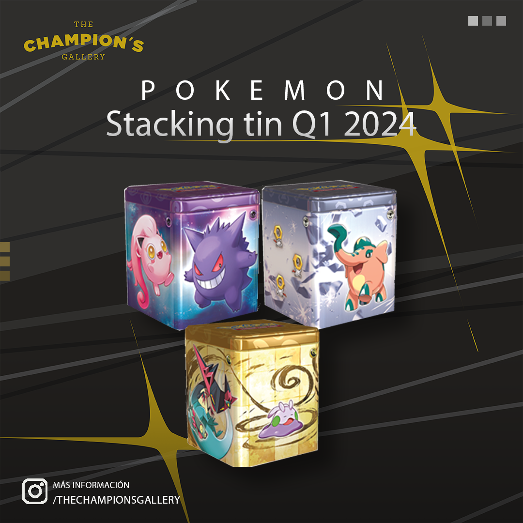 PKM - Pokemon TCG: Stacking Tin Q1 2024 - ESP