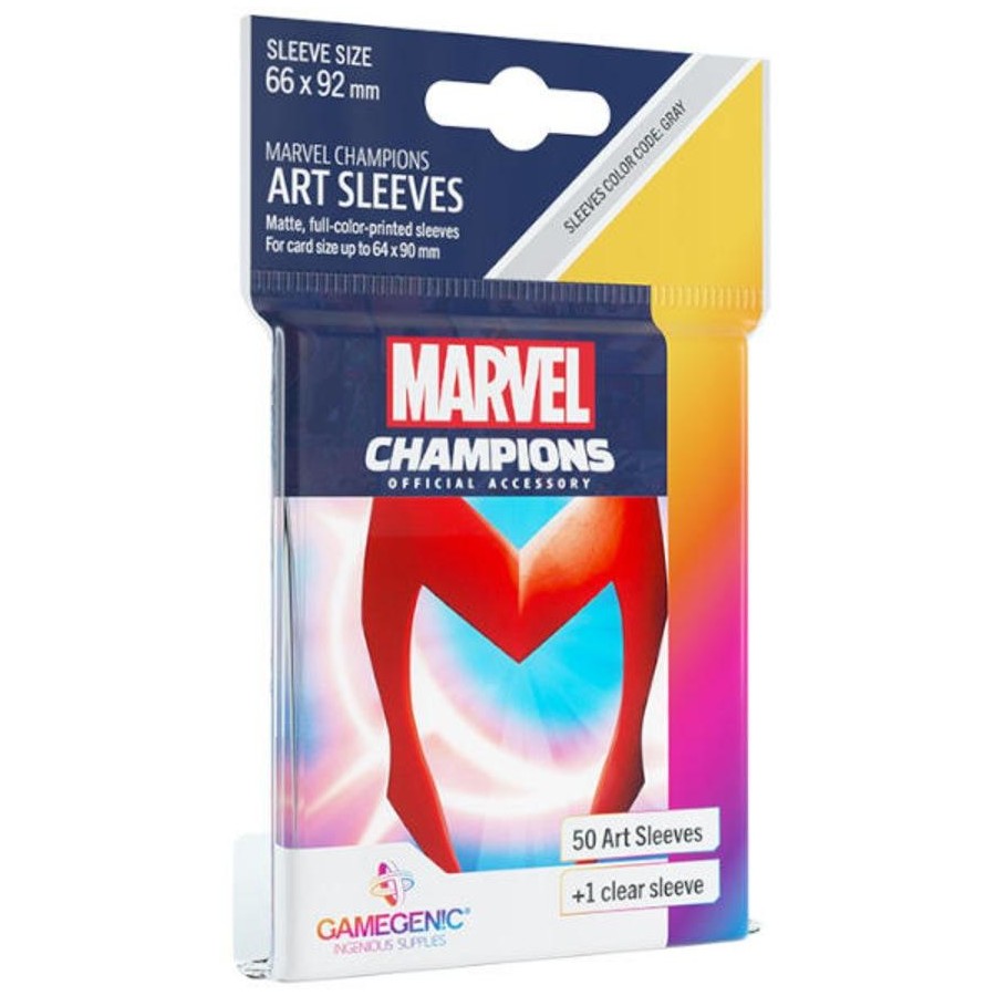 Gamegenic - Marvel Champions Art Sleeves - Sleeves: Scarlet Witch