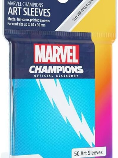 Gamegenic - Marvel Champions Art Sleeves - Sleeves: Quicksilver