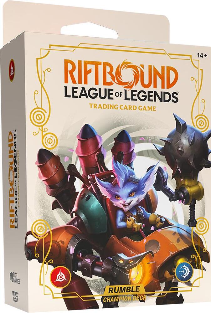RFB - Riftbound TCG: Set 2- Spiritforged- Champion Deck - Rumble/Fiora - ENG