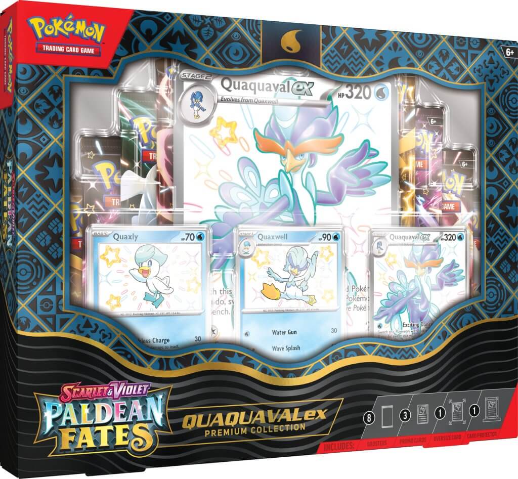 PKM - Pokemon TCG: Scarlet & Violet 4.5 Paldean Fates - Pokémon ex Premium Collection Box SPA