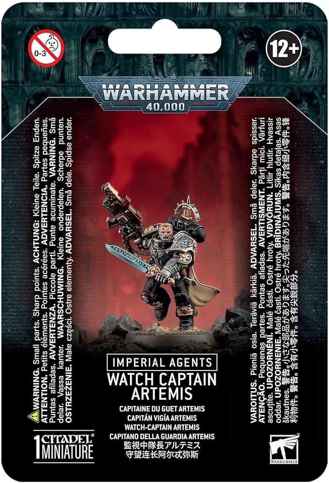 WS - Warhammer 40K - Imperial Agents : WATCH CAPTAIN ARTEMIS