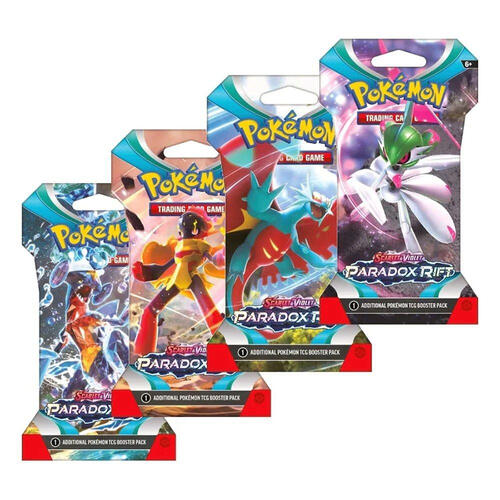 PKM - Pokémon TCG: Scarlet & Violet 4 - "Paradox Rift" Sleeved Booster Pack - ENG