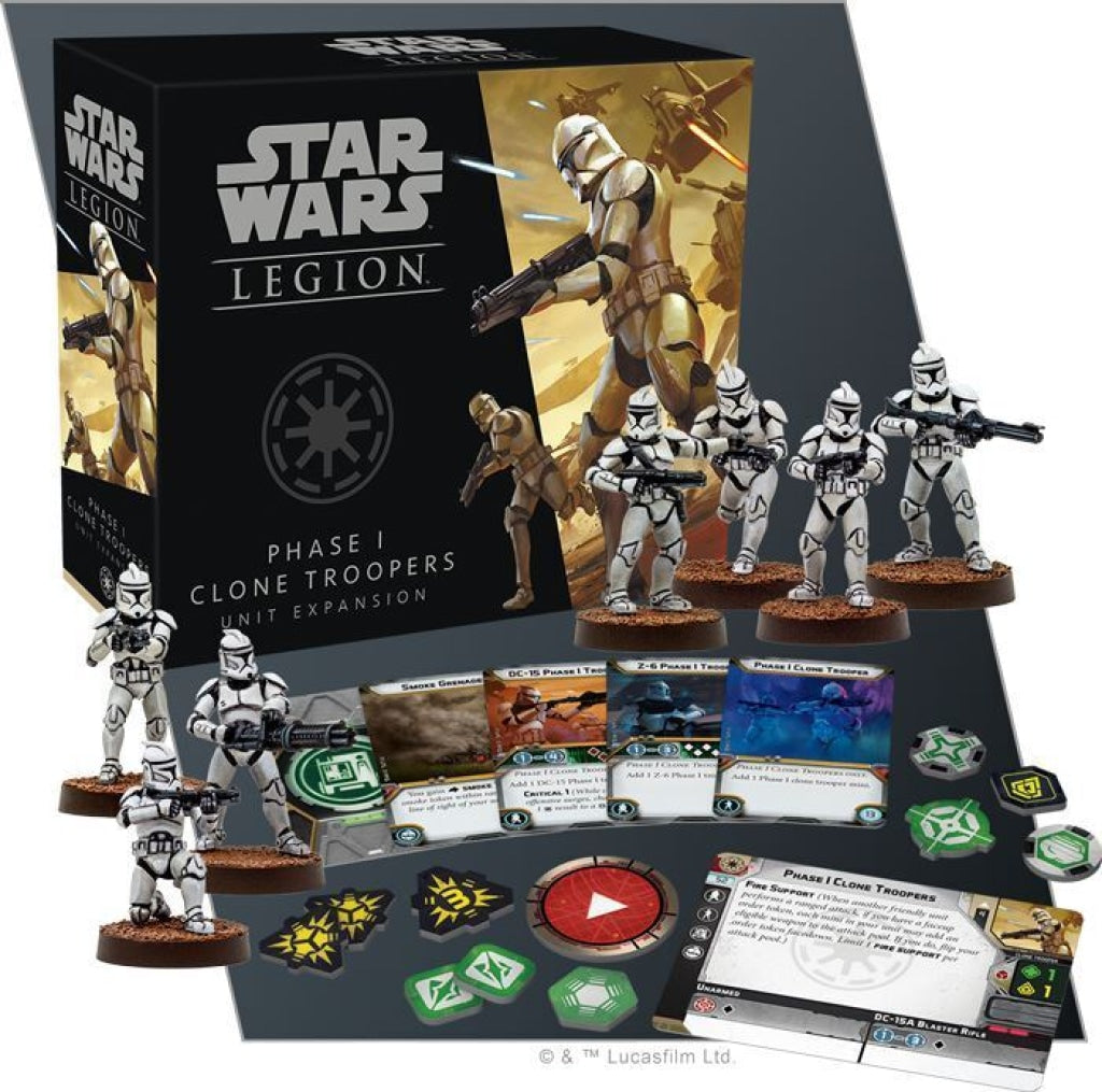 BG - Star Wars: Legion - Phase 1 Clone Troopers - EN
