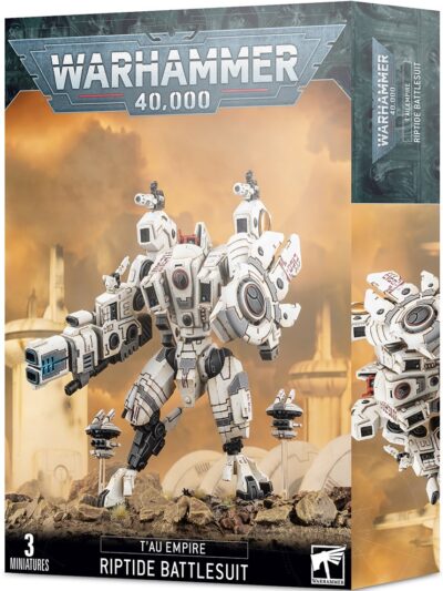 WS - Warhammer 40K - T'Au Empire: Riptide Battlesuit