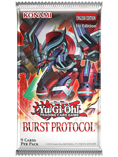 YGO - Yu-Gi-Oh! TCG "Burst Protocol" Booster PACK - ENG