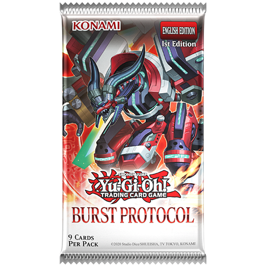 YGO - Yu-Gi-Oh! TCG "Burst Protocol" Booster PACK - ENG