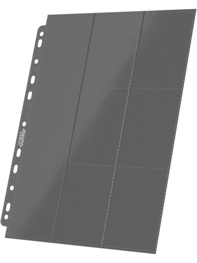 Ultimate Guard - Pages 18-Pocket Side- Loading Pages - Standard Size - Grey