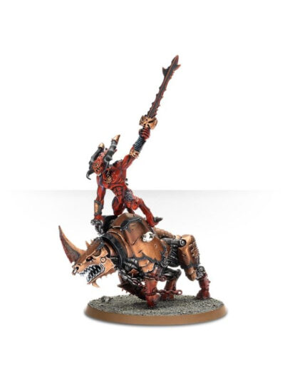 WS - SKULLMASTER, HERALD OF KHORNE ON JUGGERNAUT