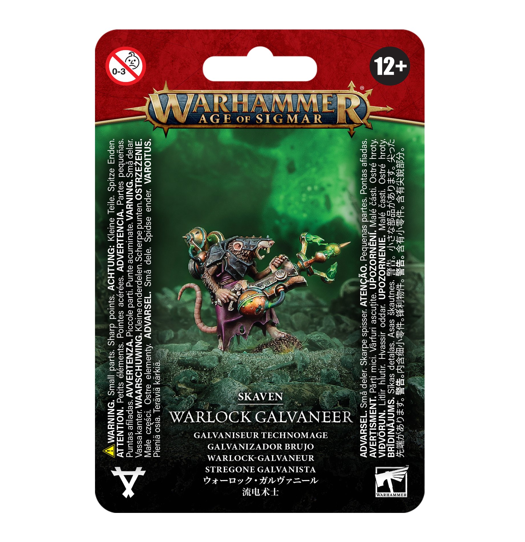 WS - EoS - SKAVEN: WARLOCK GALVANEER