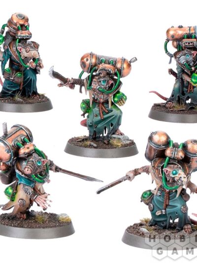 WS - EoS - SKAVEN: ACOLYTE GLOBADIERS