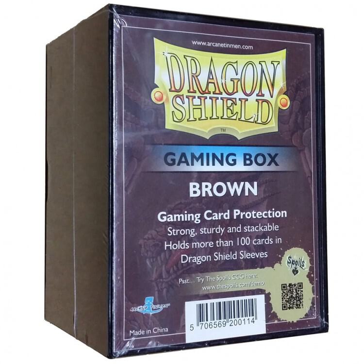 DS - Dragon Shield Gaming Box - Brown