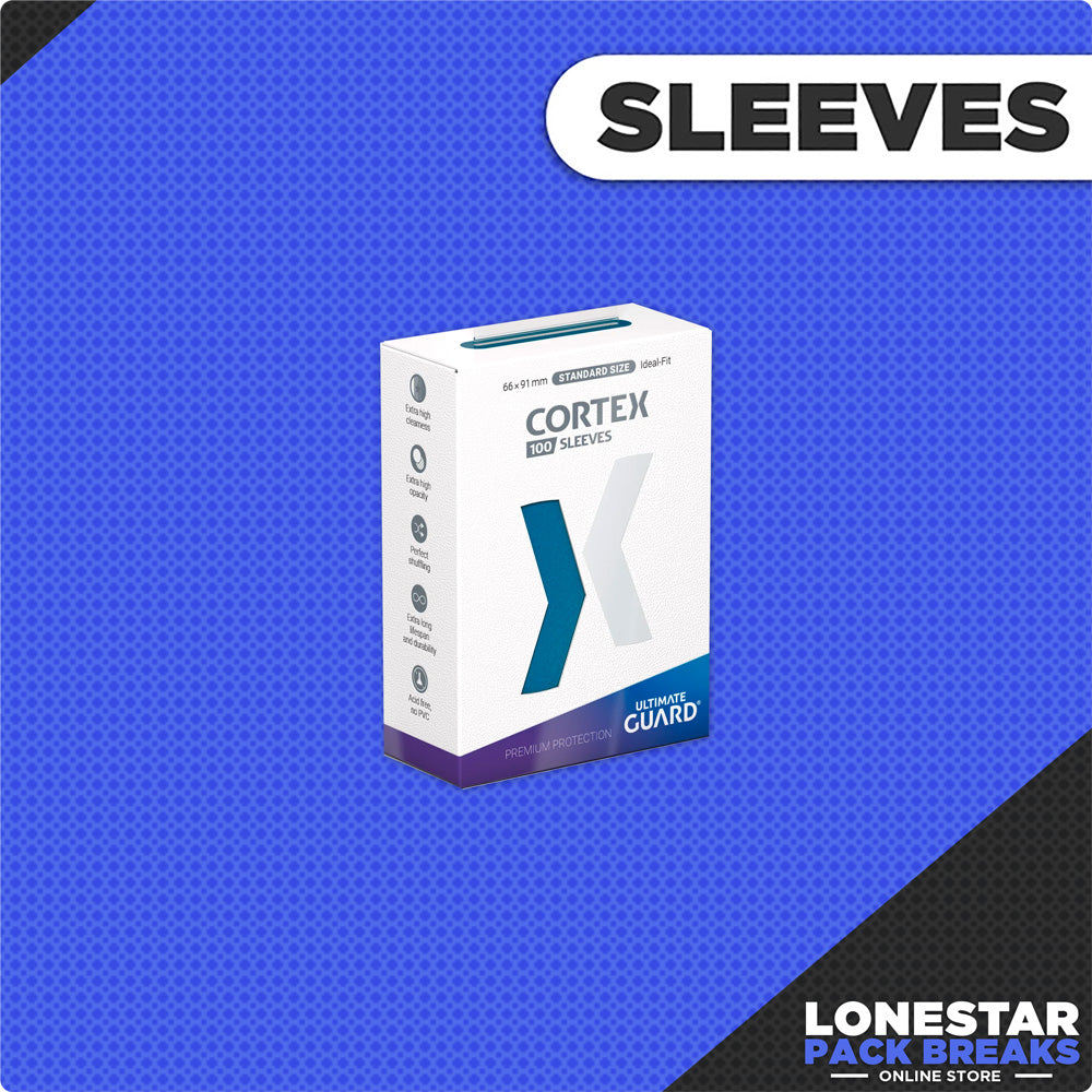 UG - Card Sleeves: Cortex Standard Size - Glossy Petrol (100 ct.)