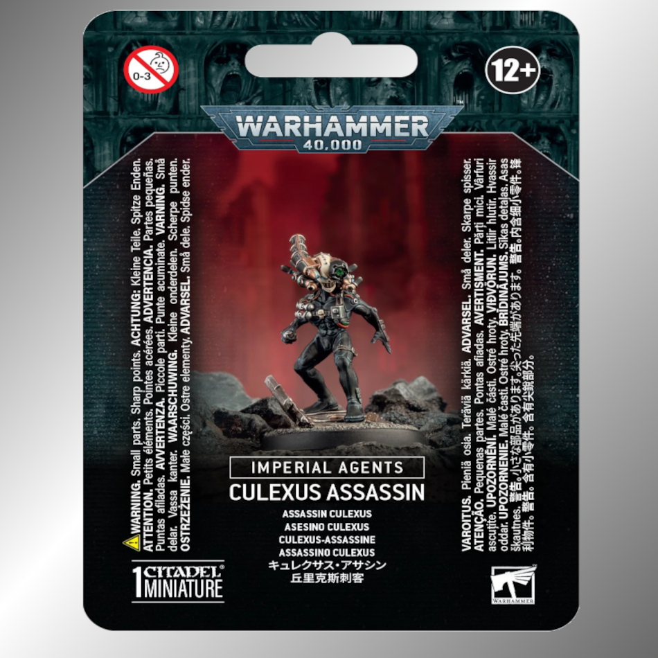 WS - Warhammer 40K - Imperial Agents : CULEXUS ASSASSIN