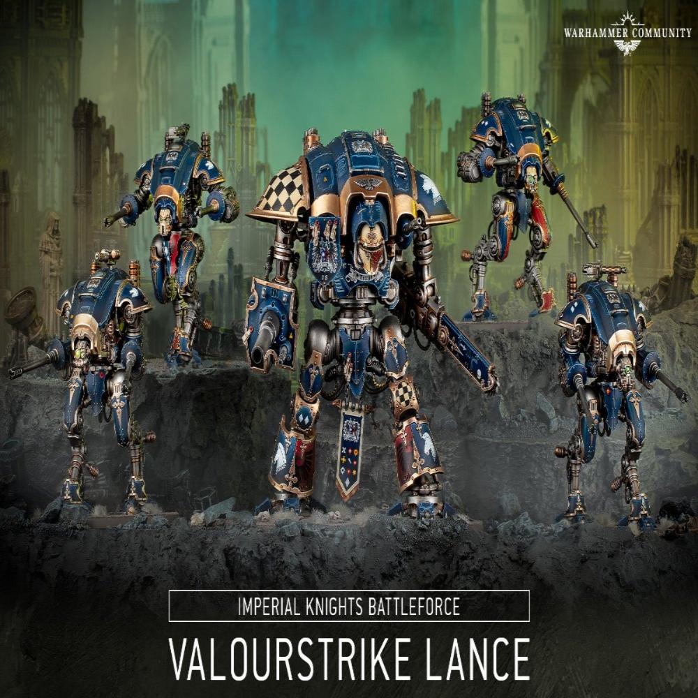 WS - Warhammer 40.000 - IMPERIAL KNIGHTS: VALOURSTRIKE LANCE - ENG