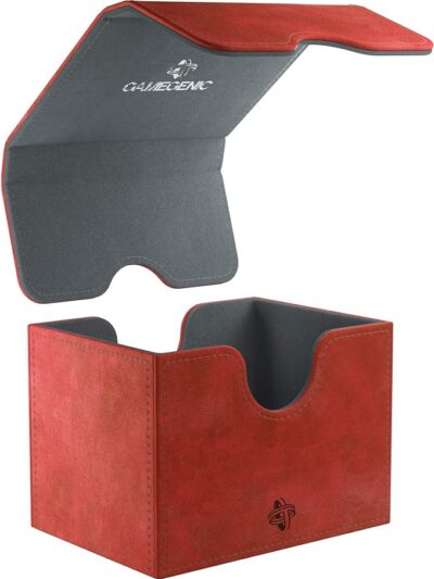 GameGenic - Deck Case - Sidekick 100+ Standard Size Convertible - Red