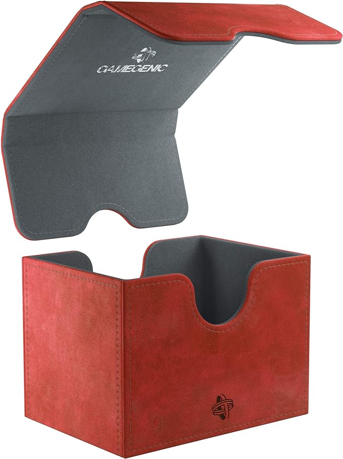 GameGenic - Deck Case - Sidekick 100+ Standard Size Convertible - Red